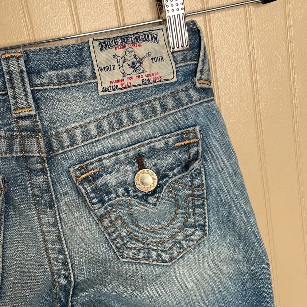 True religion‎ jeans blue style billy boy jeans size 6 boot cut